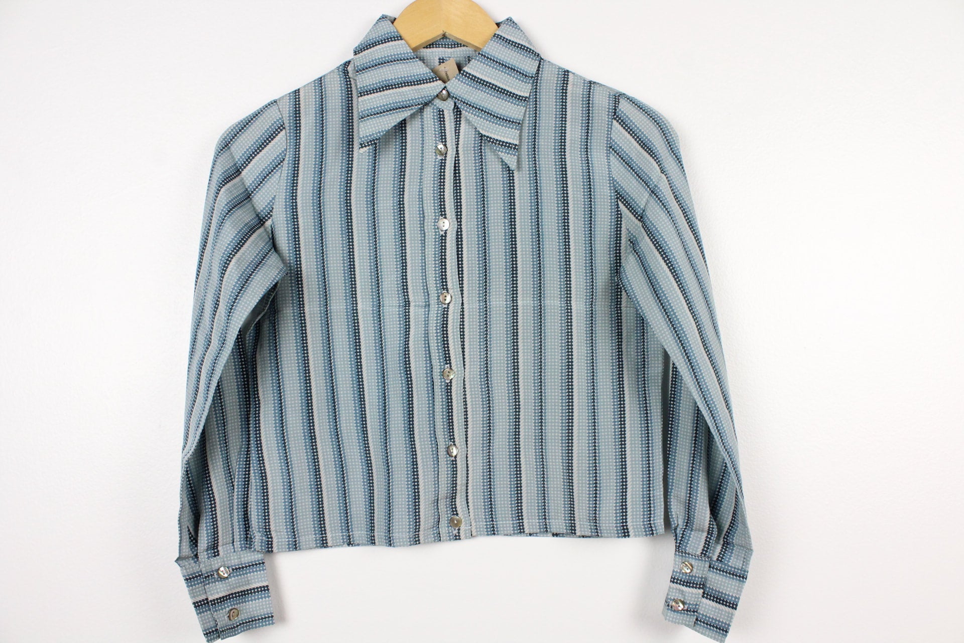 トップス OLD vtg cotton check long shirt OLD vtg cotton check long shirt